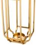 Casa Padrino Luxus Kerzenleuchter Gold 25 x 25 x H. 55 cm - Hotel Accessoires