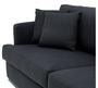 Casa Padrino Luxus Hotel Sofa Schwarz 234 x 103 x H. 86 cm - Limited Edition