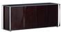 Casa Padrino Designer Schrank 200 x 52 x H. 80,5 cm - Luxus Wohnzimmerschrank