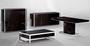 Casa Padrino Designer Weinschrank 130 x 42 x H. 120 cm - Luxus Kollektion
