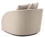 Casa Padrino Luxus Hotel Salon Sessel Naturfarbig 101 x 91 x H. 72 cm - Wohnzimmer M�bel