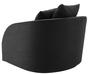 Casa Padrino Luxus Hotel Salon Sessel Schwarz 101 x 91 x H. 72 cm - Wohnzimmer M�bel