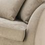 Casa Padrino Luxus Hotel Sofa Greige 255 x 91 x H. 72 cm - Designer Kollektion