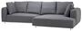 Casa Padrino Luxus Sofa Grau - Designer Ecksofa 