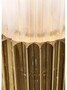 Casa Padrino Designer Tischleuchte Gold 33 x H. 96 cm - Luxus Tischlampe