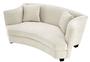 Casa Padrino Designer Sofa Naturfarbig 178 x 107 x H. 72,5 cm - Luxus Kollektion