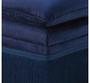 Casa Padrino Luxus Designer Sessel Blau 55 x 74 x H. 74 cm - Limited Edition