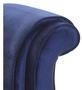 Casa Padrino Luxus Designer Sessel Blau 55 x 74 x H. 74 cm - Limited Edition