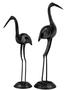 Casa Padrino Luxus Bronzefiguren Strche 2er Set - Edel & Prunkvoll