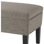 Casa Padrino Designer Sitzbank Hellbraun 140 x 50 x H. 45 cm - Luxus M�bel