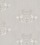 Harald Gl��ckler Imperial Barock Tapete 54858 - Beige mit Kronenmotiv 
