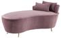 Casa Padrino Designer Sofa Lila 162 x 79 x H. 66 cm - Luxus M�bel