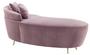 Casa Padrino Designer Sofa Lila 162 x 79 x H. 66 cm - Luxus M�bel