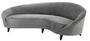 Casa Padrino Designer Sofa Hellgrau 245 x 87 x H. 79 cm - Luxus Hoteleinrichtung