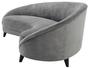 Casa Padrino Designer Sofa Hellgrau 245 x 87 x H. 79 cm - Luxus Hoteleinrichtung