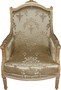 Casa Padrino Barock Lounge Thron Sessel Empire - Limited Edition