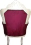 Casa Padrino Barock Sessel King Bordeaux / Creme 85 x 85 x H. 120 cm
