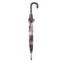 Brauner Tartan-Regenschirm f�r Herren - Handmade in Italy
