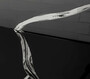 CPBlack Luxus Sideboard by Casa Padrino Schwarz / Silber