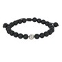 Casa Padrino Armband Conta de Viana aus Silber und Onyx