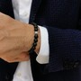 Casa Padrino Armband Conta de Viana aus Silber und Onyx