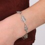 Casa Padrino Armband F�nf Herzen von Viana aus Sterlingsilber