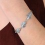 Casa Padrino Armband F�nf Herzen von Viana aus Sterlingsilber