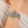 Casa Padrino Armband Herz von Viana XL aus Sterlingsilber