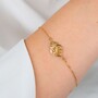 Casa Padrino Armband Herz von Viana aus 19,2Kt Gold mit Diamant