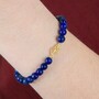 Casa Padrino Armband Herz von Viana aus 19,2Kt Gold mit Lapislazuli