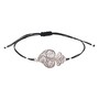 Casa Padrino Armband Herz von Viana aus Sterlingsilber mit Kordel