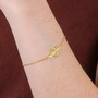 Casa Padrino Armband Herz von Viana aus Vergoldetem Silber
