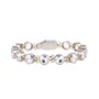 Casa Padrino Armband Riviera Bergkristall aus Silber und Gold