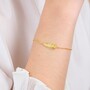 Casa Padrino Armband Unsere Liebe Frau von F�tima aus Vergoldetem Silber
