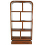 Casa Padrino Art Deco B�cherregal Mahagoni - Artdeco B�cher Schrank Regalsystem M�bel Antik Stil 