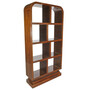 Casa Padrino Art Deco B�cherregal Mahagoni - Artdeco B�cher Schrank Regalsystem M�bel Antik Stil 