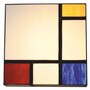 Casa Padrino Art Deco Tiffany LED Deckenleuchte Wei� / Rot / Blau / Gelb / Schwarz 30 cm - Art Deco Leuchten - Tiffany Leuchten