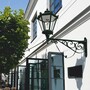 Casa Padrino Barock Au�enwandleuchte Dunkelgr�n H. 135,5 cm - Barockstil Au�enbeleuchtung
