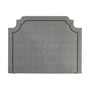 Casa Padrino Barock Bett-Kopfteil Grau 200 x H. 140 cm - Barock Hotel & Schlafzimmer M�bel 