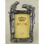 Casa Padrino Barock Bilderrahmen Papageien Antik Silber H. 23 cm - Barockstil Deko Accessoires