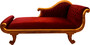 Casa Padrino Barock Chaiselongue Modell XXL Bordeaux Rot / Gold - Antik Stil - Recamiere Wohnzimmer M�bel 