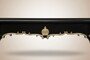 Casa Padrino Barock Esstisch Pomp��s von Harald Gl��ckler, Schwarz / Gold, 200 x 90 x 80 cm