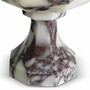 Casa Padrino Luxus Barock Marmor Vase Wei� H. 35,5 cm - Barock Deko Accessoires