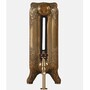 Casa Padrino Barock Gusseisen Heizk�rper Braun / Messing 50 cm - Vintage Heizung