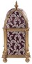 Casa Padrino Barock Katzenhaus Lila / Gold H. 94 cm - Barock Tierm�bel