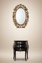 Casa Padrino Barock Kommode Pomp��s von Harald Gl��ckler mit 3 Schubladen und Marmorplatte in Schwarz / Gold / Wei�, 63 x 41 x 78 cm