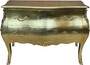 Casa Padrino Barock Kommode mit 2 Schubladen Gold - Barock M�bel