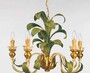 Casa Padrino Barock Kronleuchter  63 x H. 52 cm 5-flammig - Handgefertigte Leuchte aus Italien - Barock Leuchten 