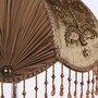 Casa Padrino Barock Lampenschirm Braun 22 cm - Barock Deko Accessoires