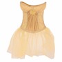 Casa Padrino Barock Lampenschirm in Damenkleid Form Gold H. 19 cm